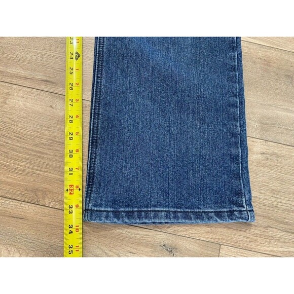 ARIAT BLADE RELENTLESS Mens 30X34 Western Embroidered Relaxed Boot Blue Jeans - Picture 6 of 10